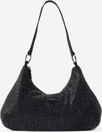 GUESS - Bolso de hombro en negro: frente
