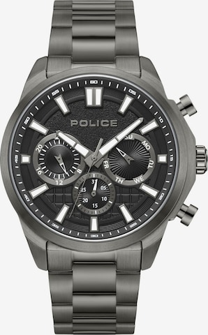 POLICE Analoguhr 'Rangy' in Grau: Vorderseite