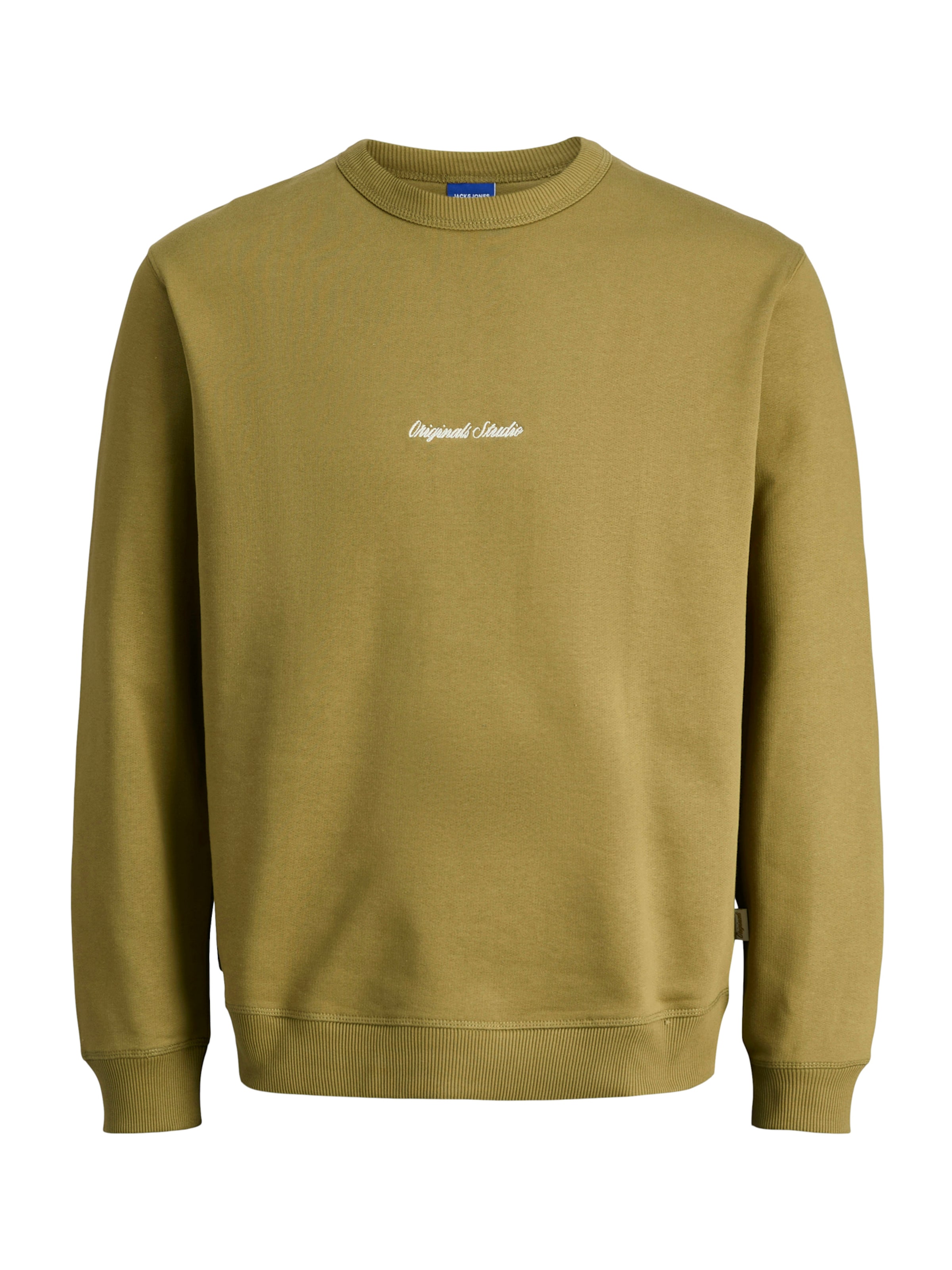 JACK & JONES Sweatshirt 'JORNorrebro' in Green: front