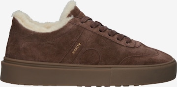BLACKSTONE Låg sneaker 'Quartz Auden' i brun: framsida