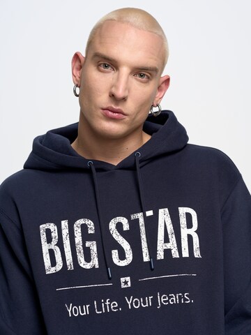 BIG STAR Sweatshirt 'ASHLYNO' in Blauw
