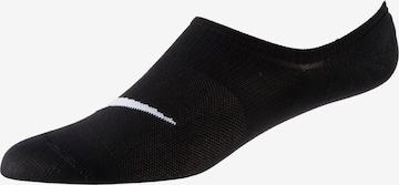 NIKE Athletic Socks in Black