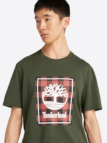TIMBERLAND Тениска 'Buffalo' в зелено
