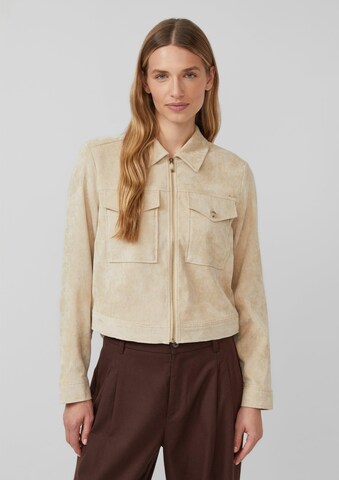 s.Oliver Übergangsjacke in Beige: Vorderseite