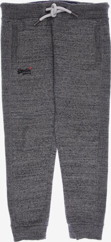 Superdry Pants in 33 in Grey: front