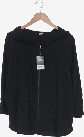 DEHA Sweatshirt & Zip-Up Hoodie in XL in Black: front
