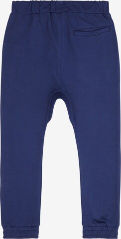 Sense Organics Zwężany krój Spodnie 'MERLIN' w kolorze niebieski