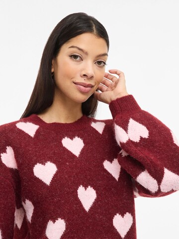 Pullover 'VILUNA' di VILA in rosso