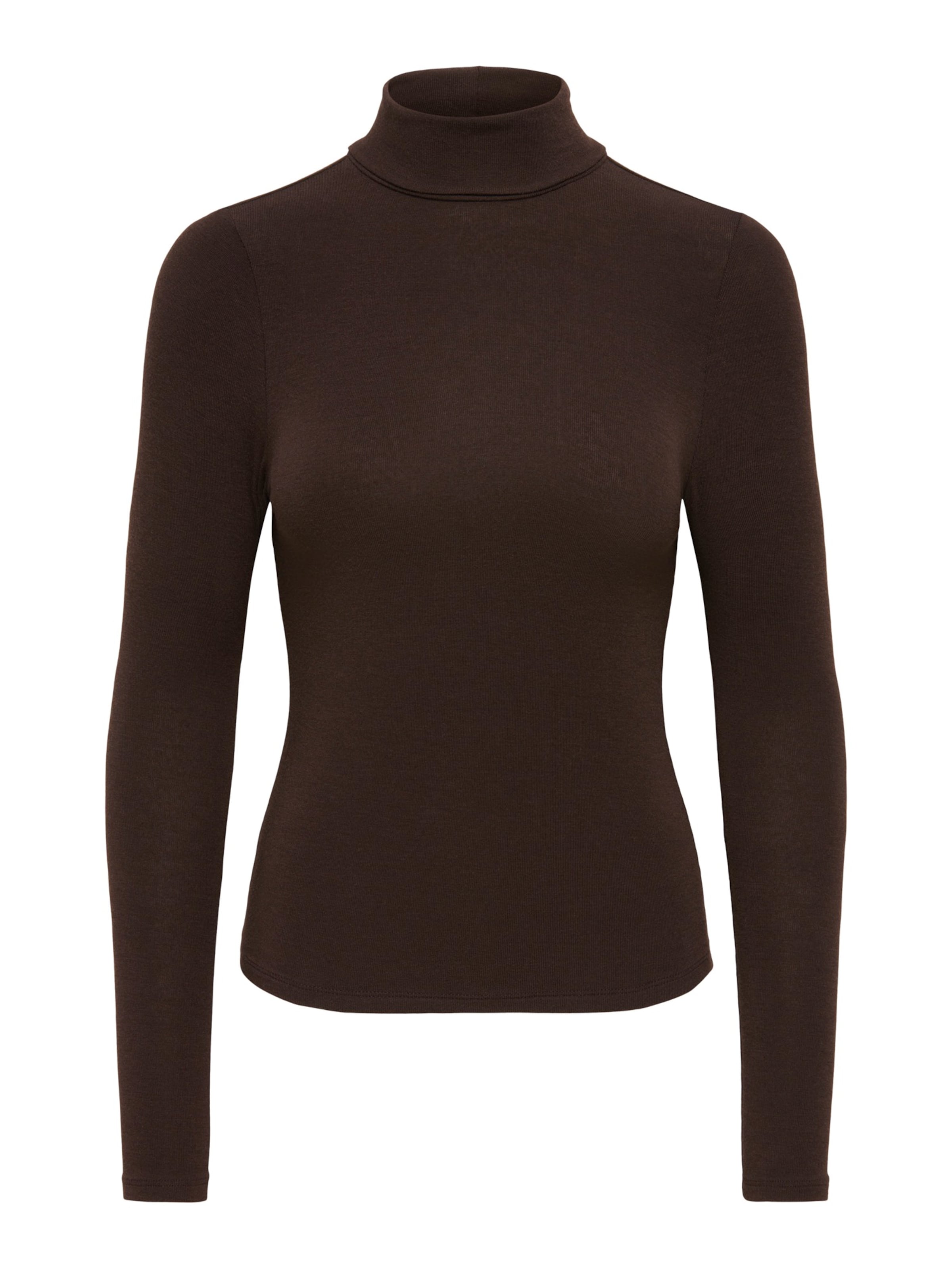 ONLY - Camiseta 'ONLGLAMOUR' en marrón: frente