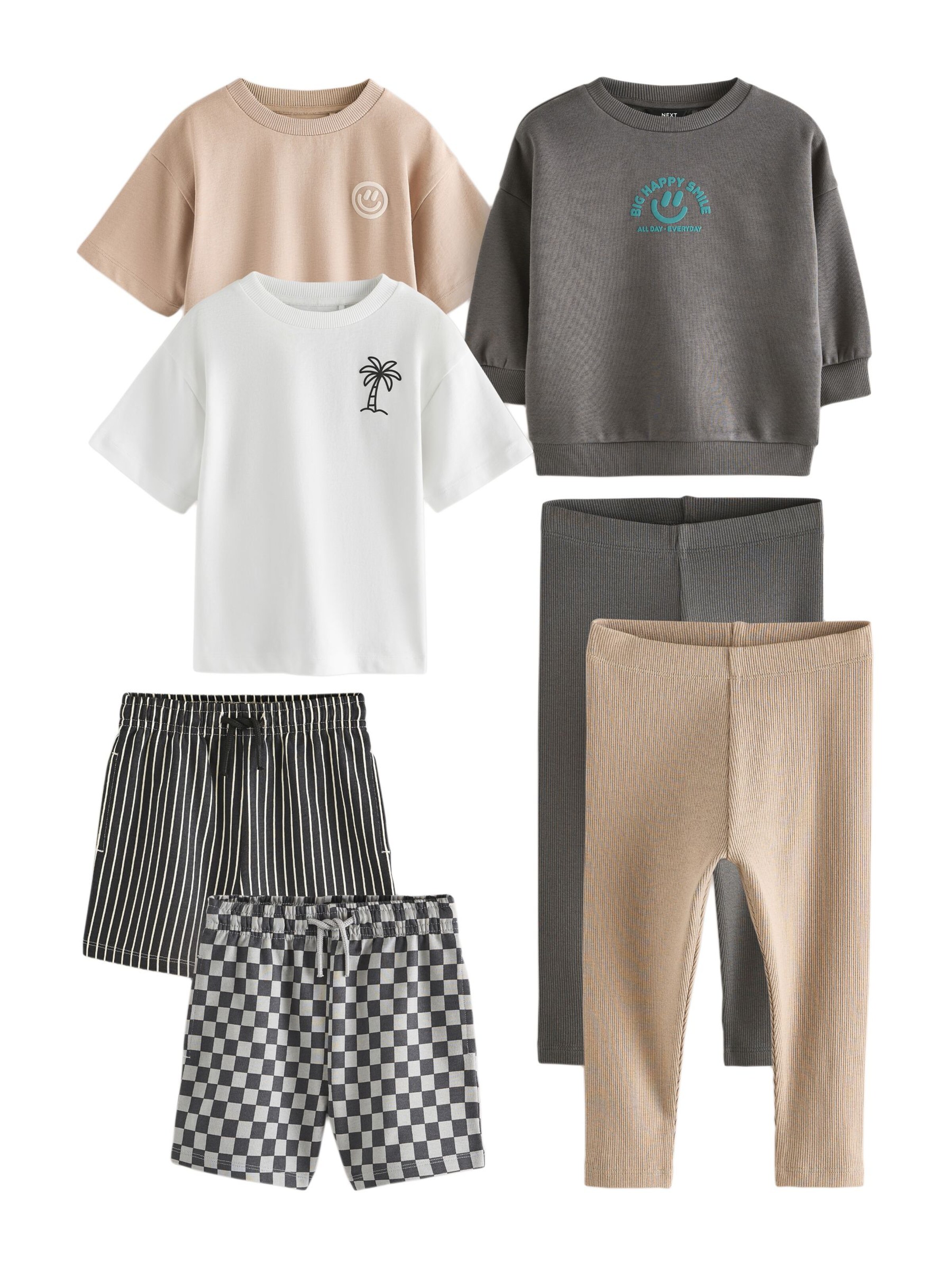 Next Set in Beige: voorkant