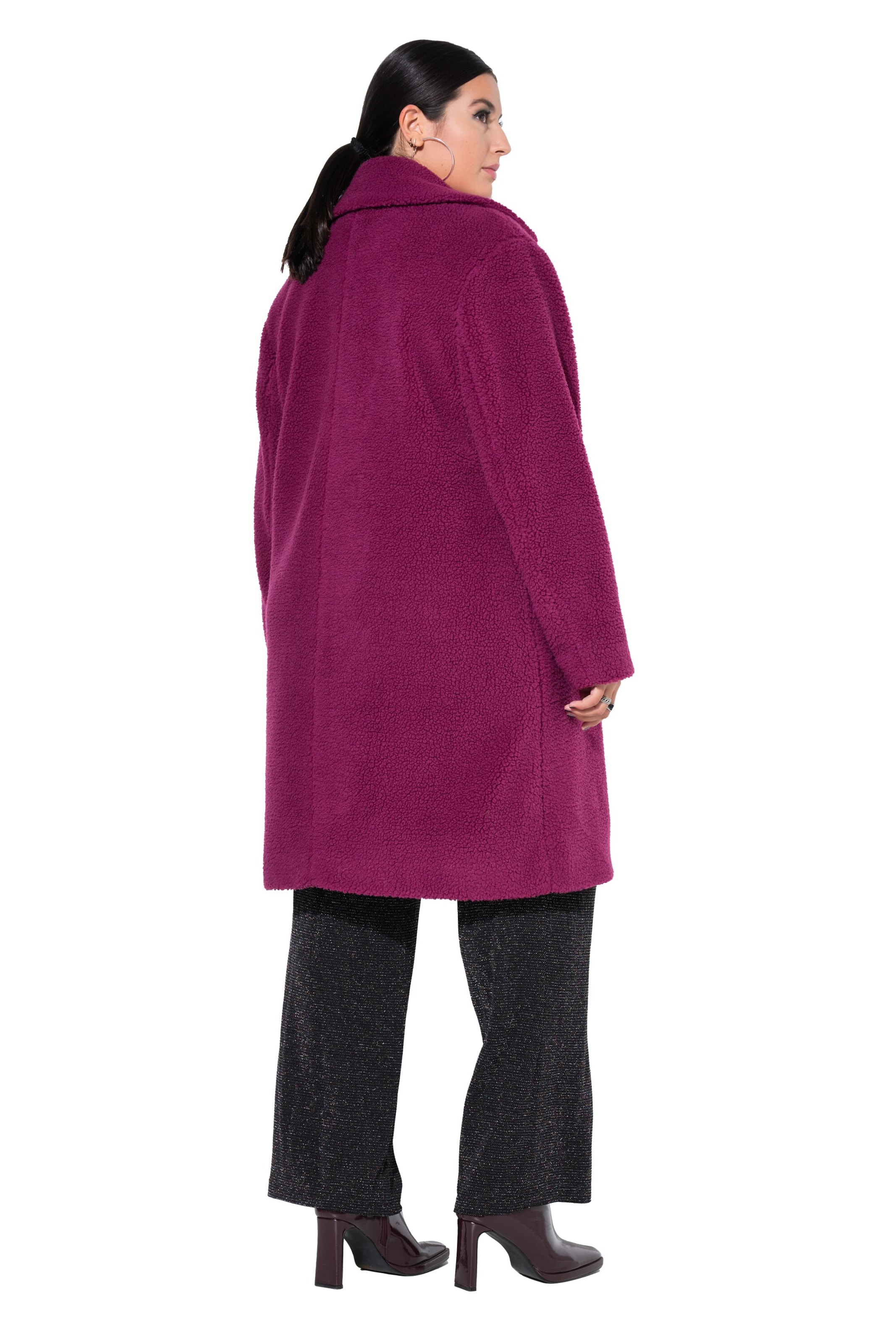 Studio Untold Between-seasons coat in Purple