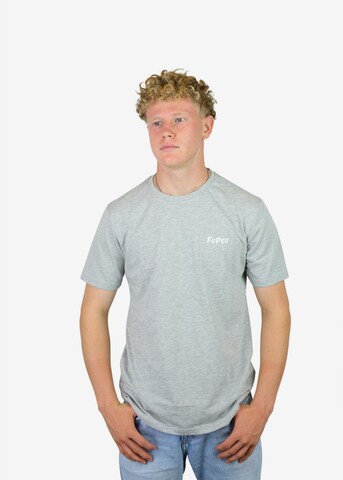FuPer T- Shirt 'Luis' in Grau: predná strana