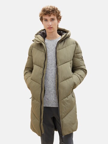 Parka d’hiver TOM TAILOR DENIM en vert