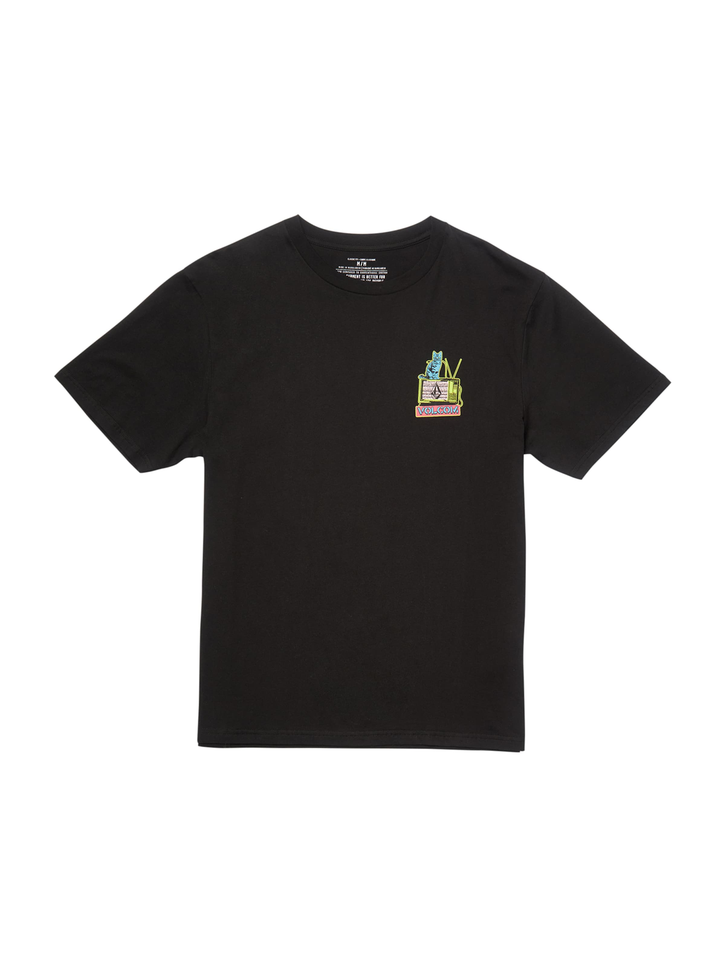 Volcom Shirt 'Catv' in Black: front