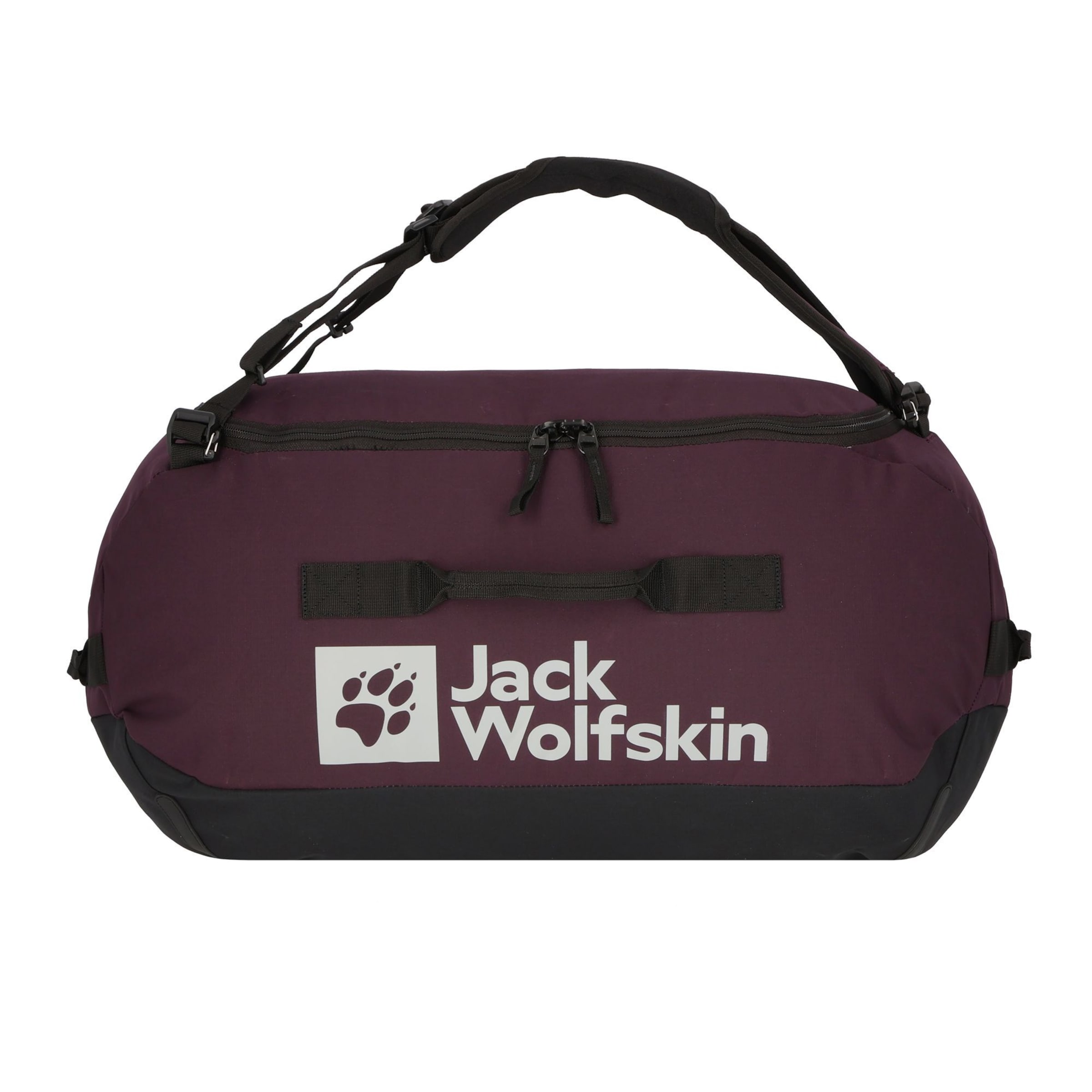 Sac de voyage JACK WOLFSKIN en violet : devant