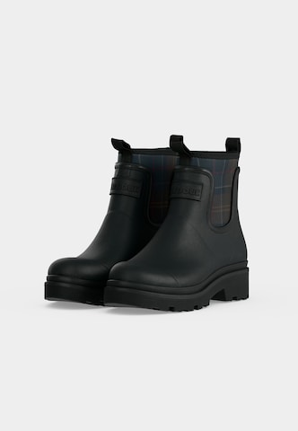 Barbour Botki Chelsea 'Cynthia Welly' w kolorze czarny