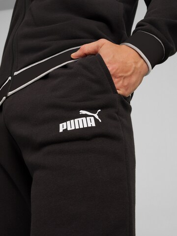 PUMA Trainingsanzug in Schwarz