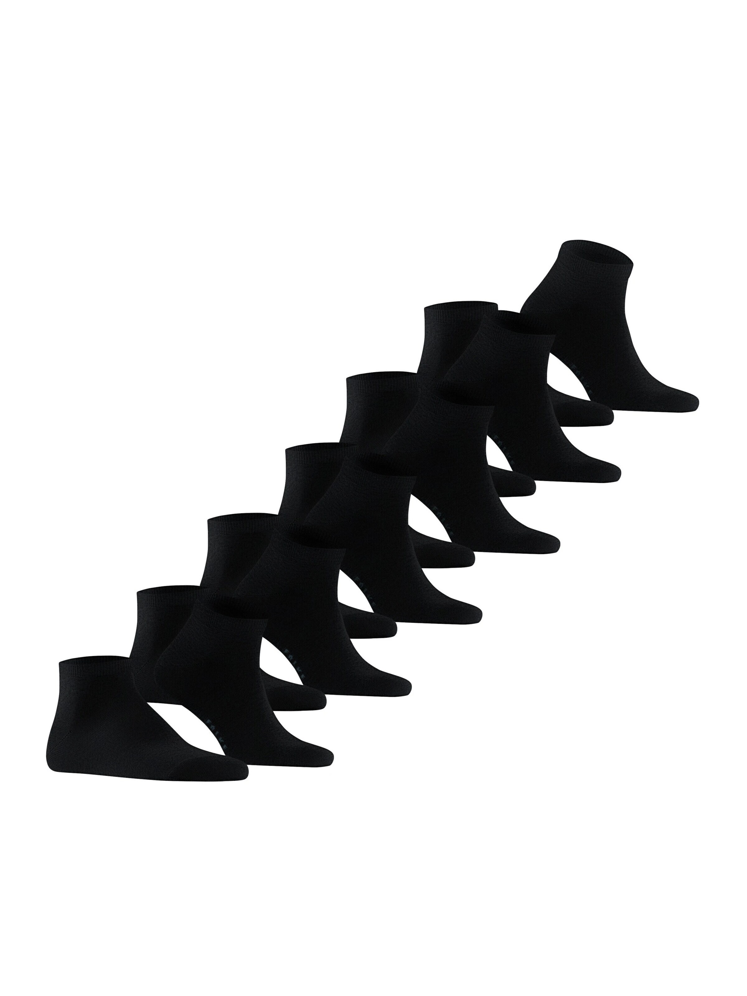 FALKE Socken 'Happy 6-Pack'‌‌‌‌ in Schwarz