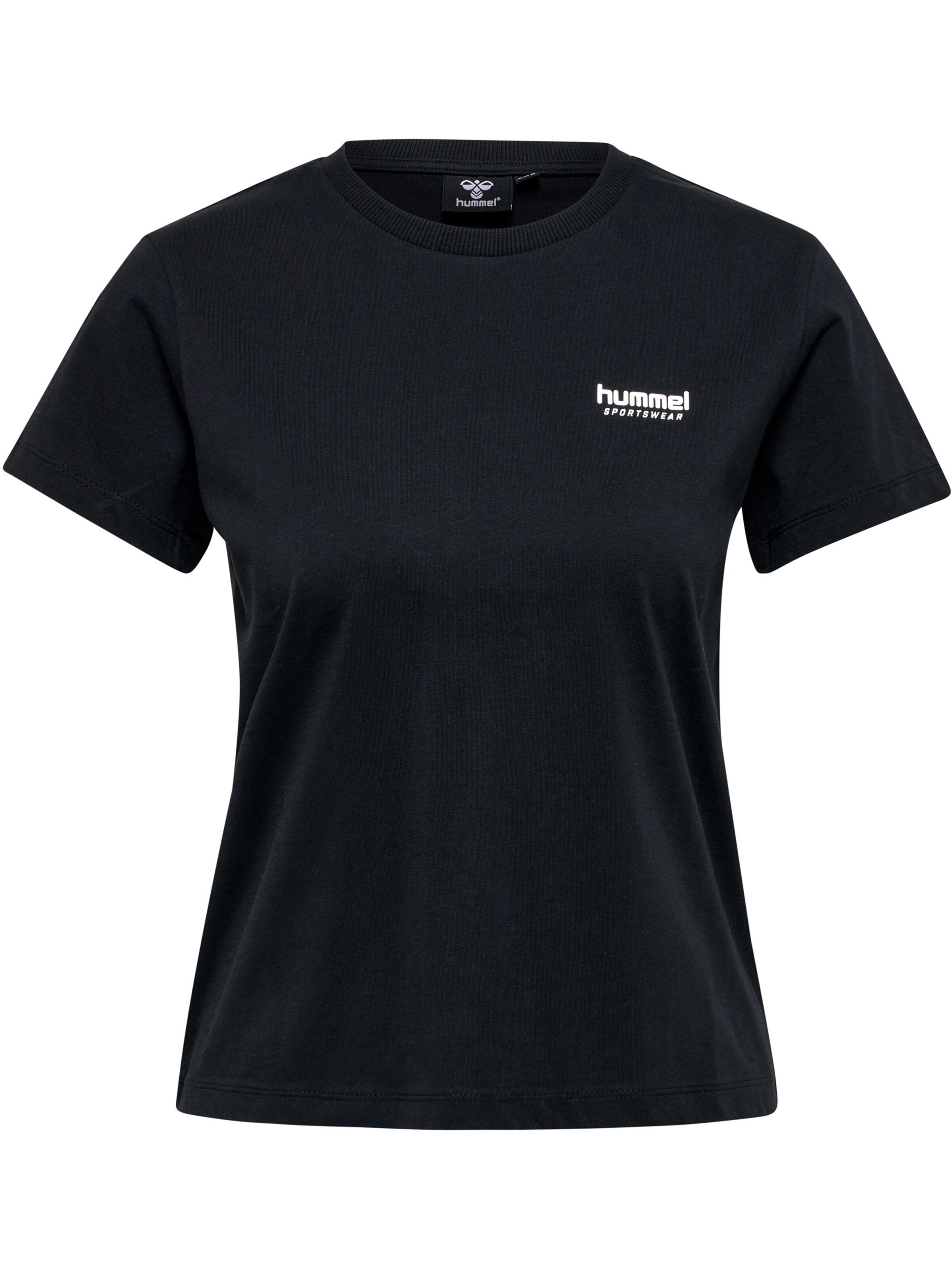 Hummel Sportshirt in Schwarz: Vorderseite