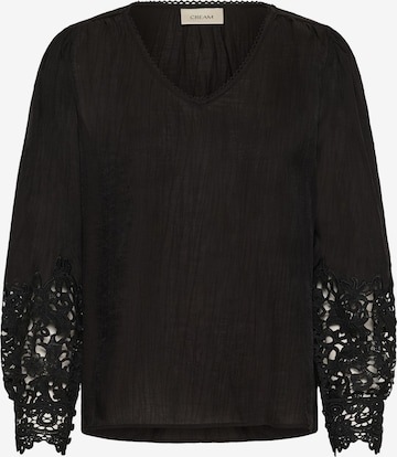 Cream Blouse 'CRTina' in Zwart: voorkant