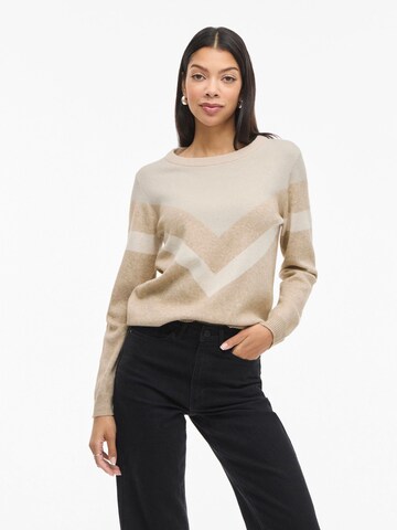 VILA Pullover i beige: forside