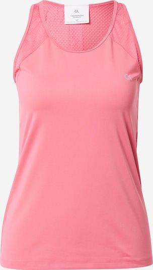 Top sportivo Calvin Klein Performance di colore rosa / bianco, Visualizzazione prodotti