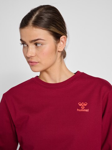 Hummel Sportsweatshirt in Rot