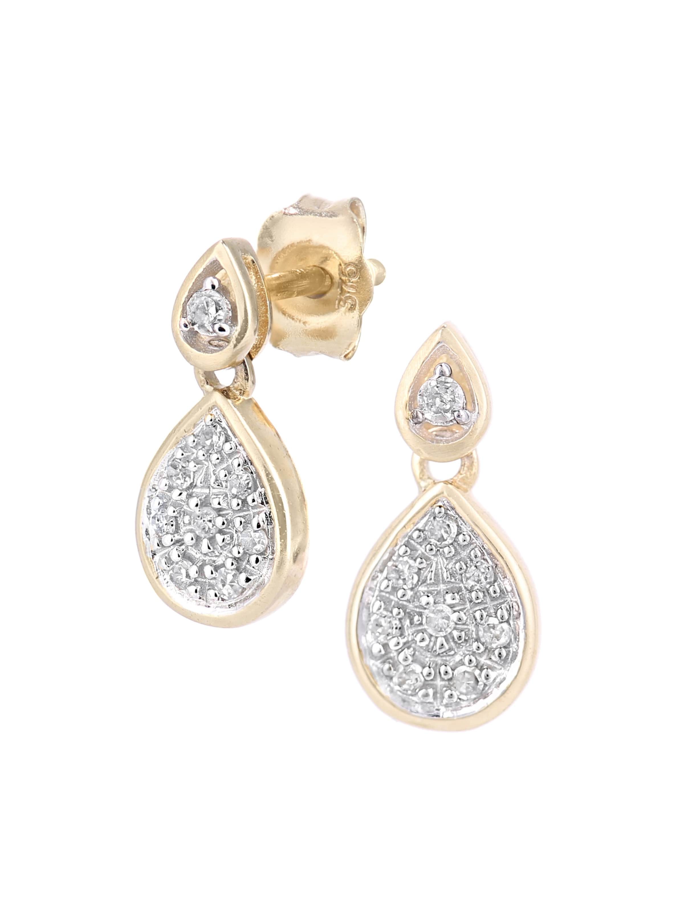 DIAMANT LETERNEL Earrings in Gold: front