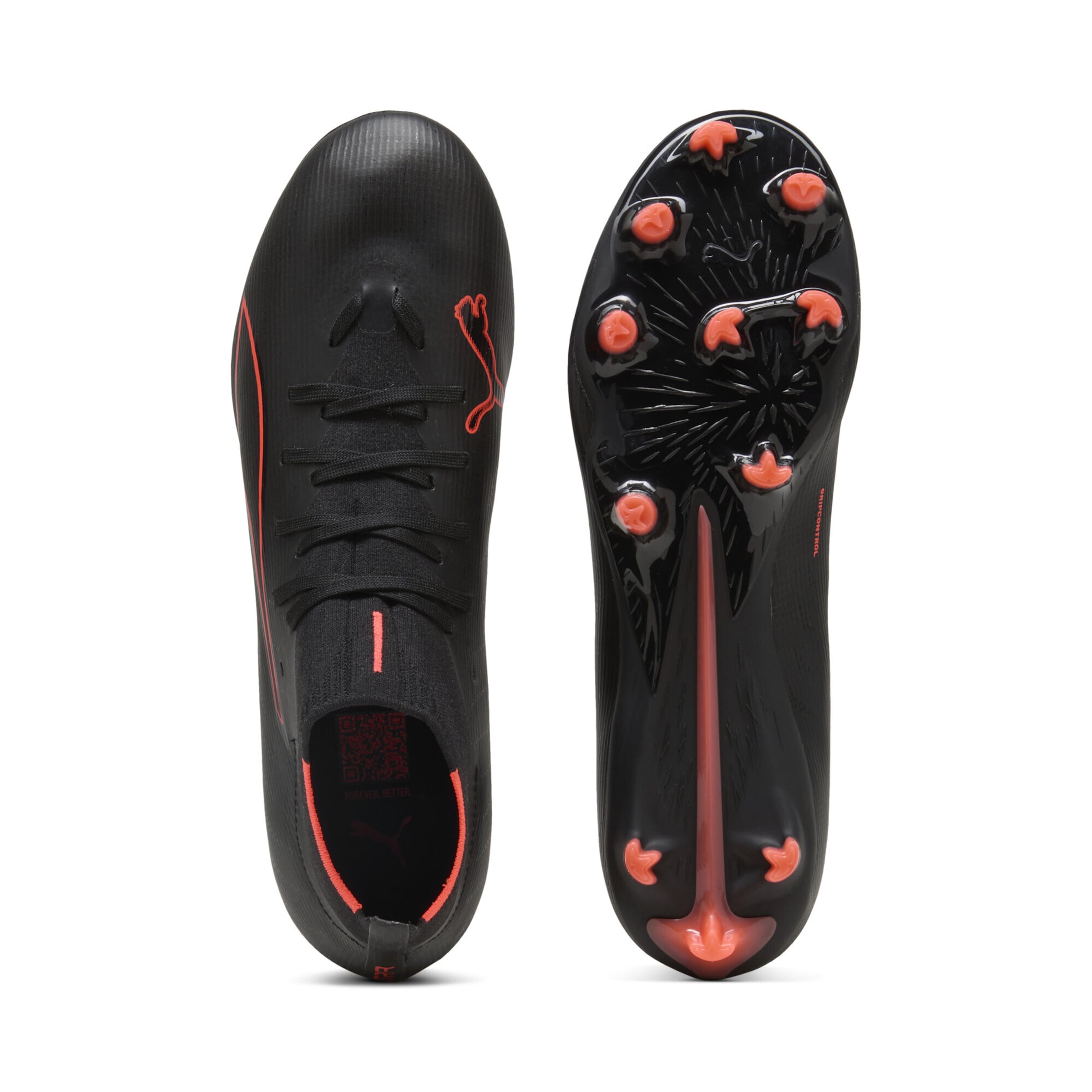 PUMA Soccer shoe 'Ultra 6 Match+' in Black