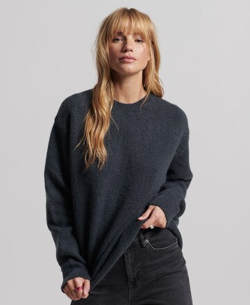 Superdry Sweater 'Vintage' in Black: front