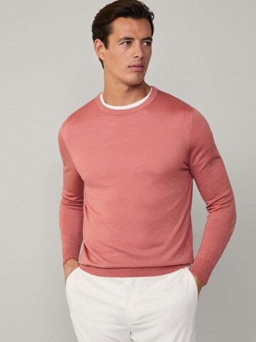 Hackett London Pullover in Orange: Vorderseite