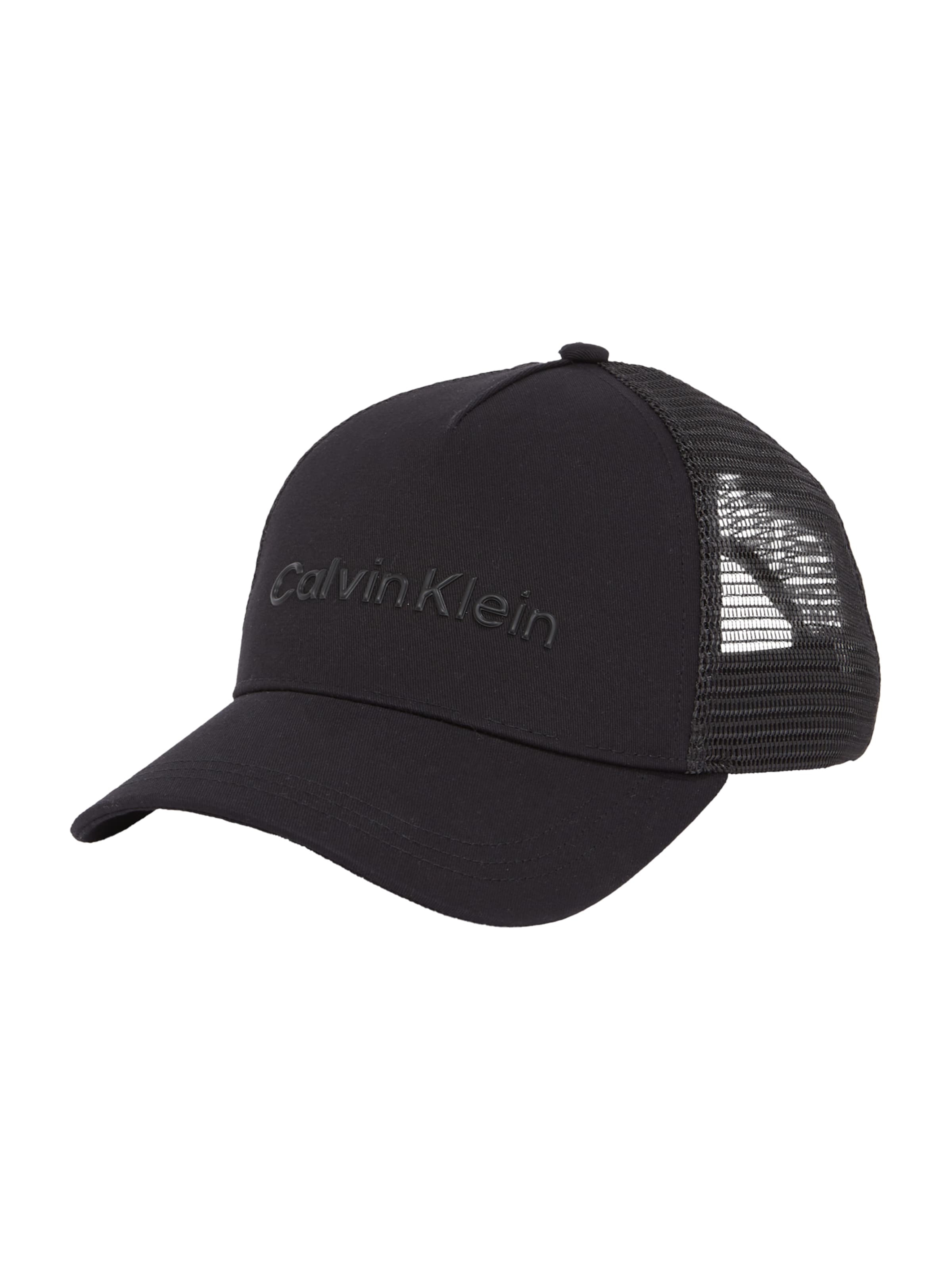 Casquette 'MUST' Calvin Klein en noir : devant