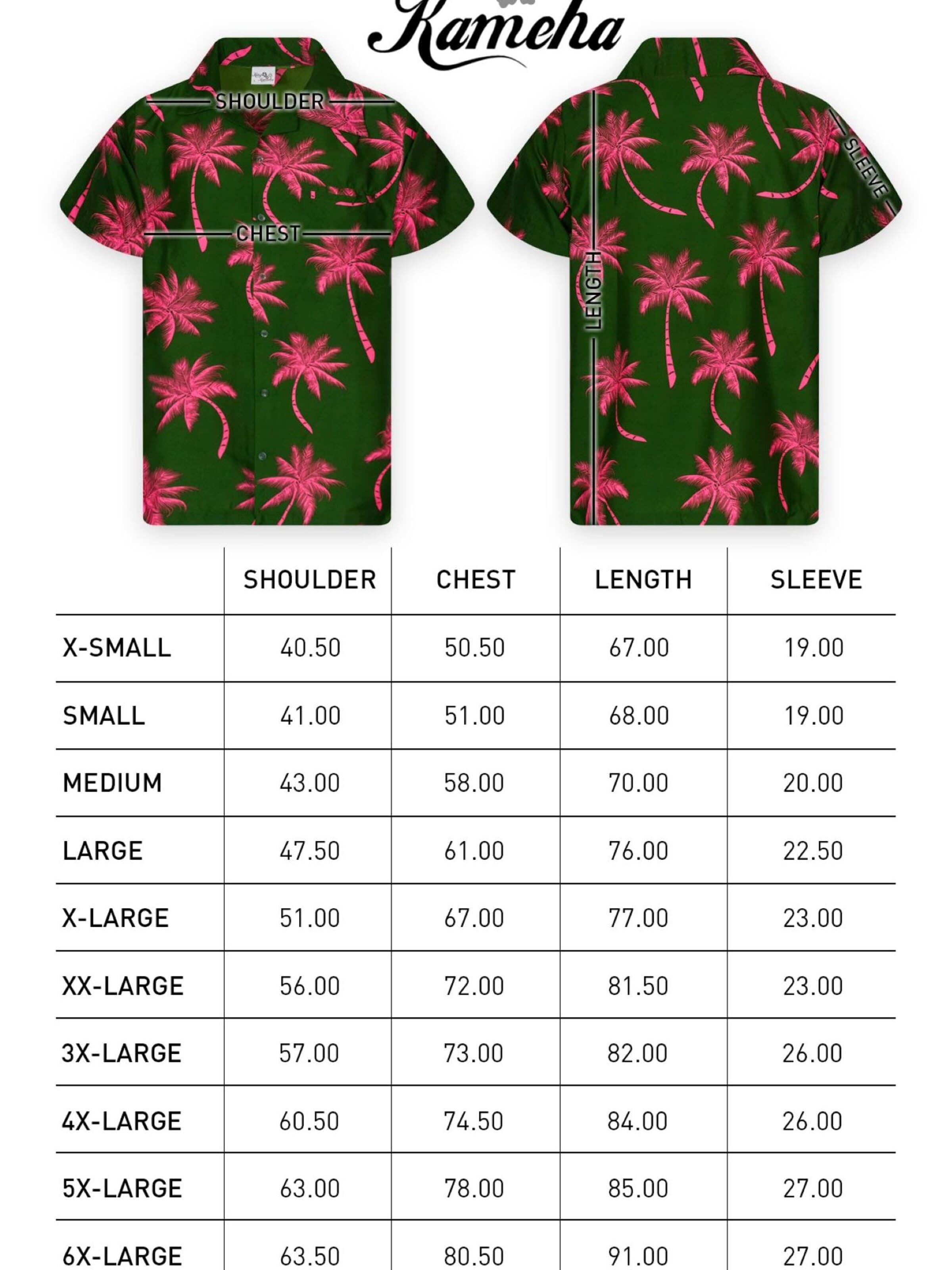 King Kameha Shirt 'Palmshadow' in Groen