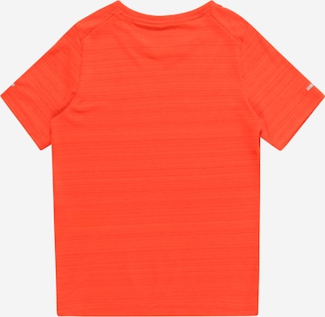 NIKE - Camisa funcionais 'Miler' em vermelho