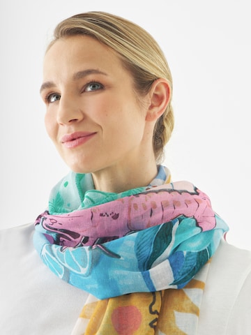 Écharpe CODELLO en bleu