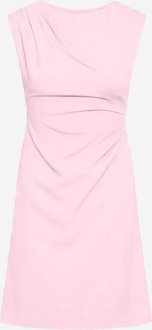 VERO MODA Dress 'Vero Moda Jurk Vmsmilla Ss O-neck Short Dress Exp 10354644 Dames' in Pink: front