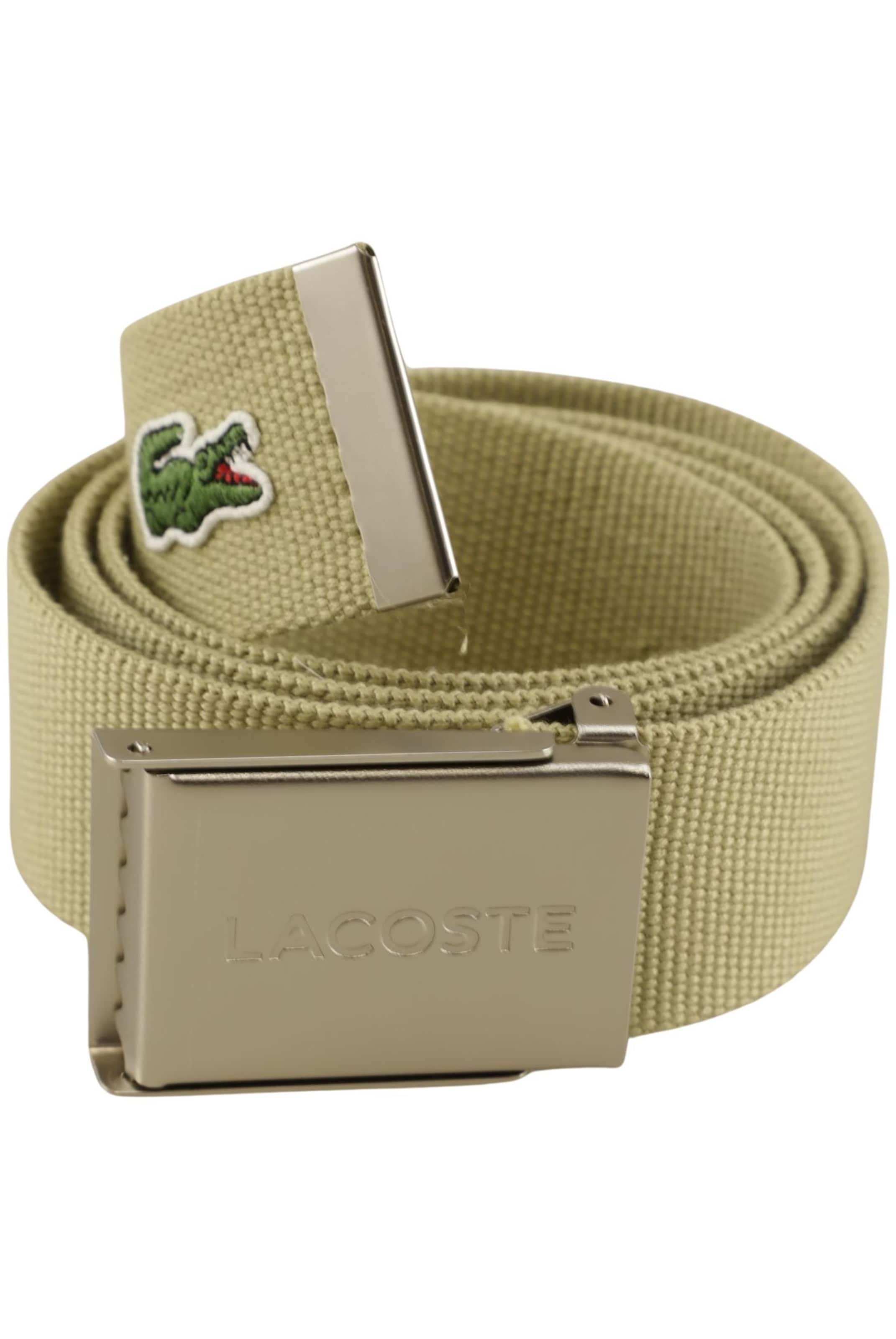 LACOSTE Belt & Suspenders in One size in Beige: front