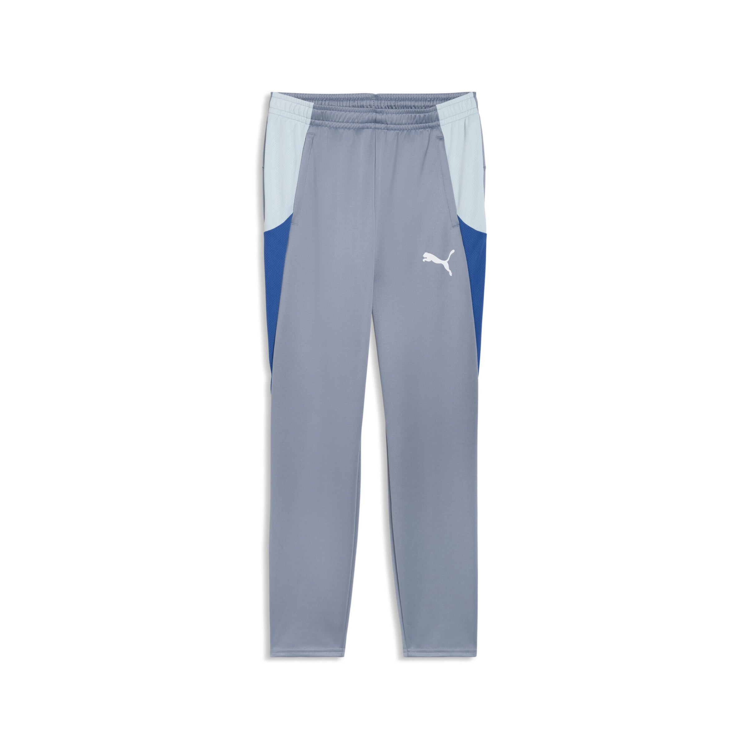 PUMA Slimfit Sporthose 'Individual Blaze' in Grau: Vorderseite