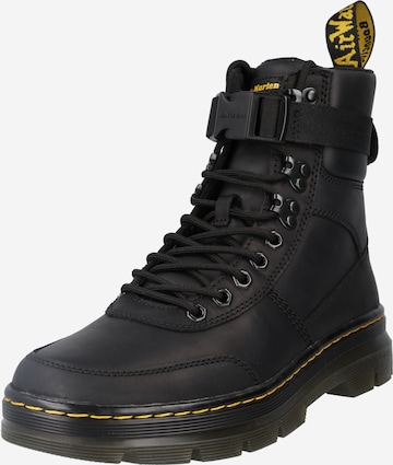 Dr. Martens Schnürboots in Schwarz: predná strana