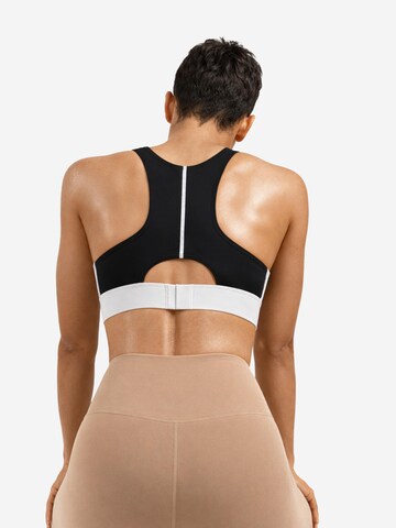 SWORTS Bustier Sport-BH 'ROAR'‌‌‌‌‌‌ in Schwarz