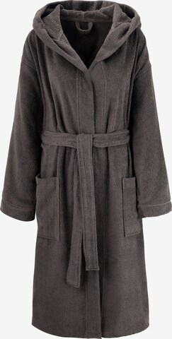 MY HOME Long Bathrobe in Brown: front