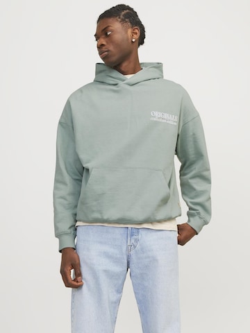 JACK & JONES Sweatshirt 'MYKONOS' i grøn