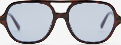 Pull&Bear Sonnenbrille in braun / dunkelbraun, Produktansicht