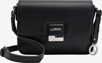 L.CREDI Crossbody Bag 'Maile ' in Black: front