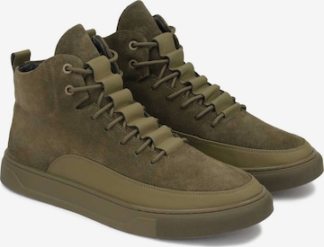 Kazar Sneakers hoog in Groen