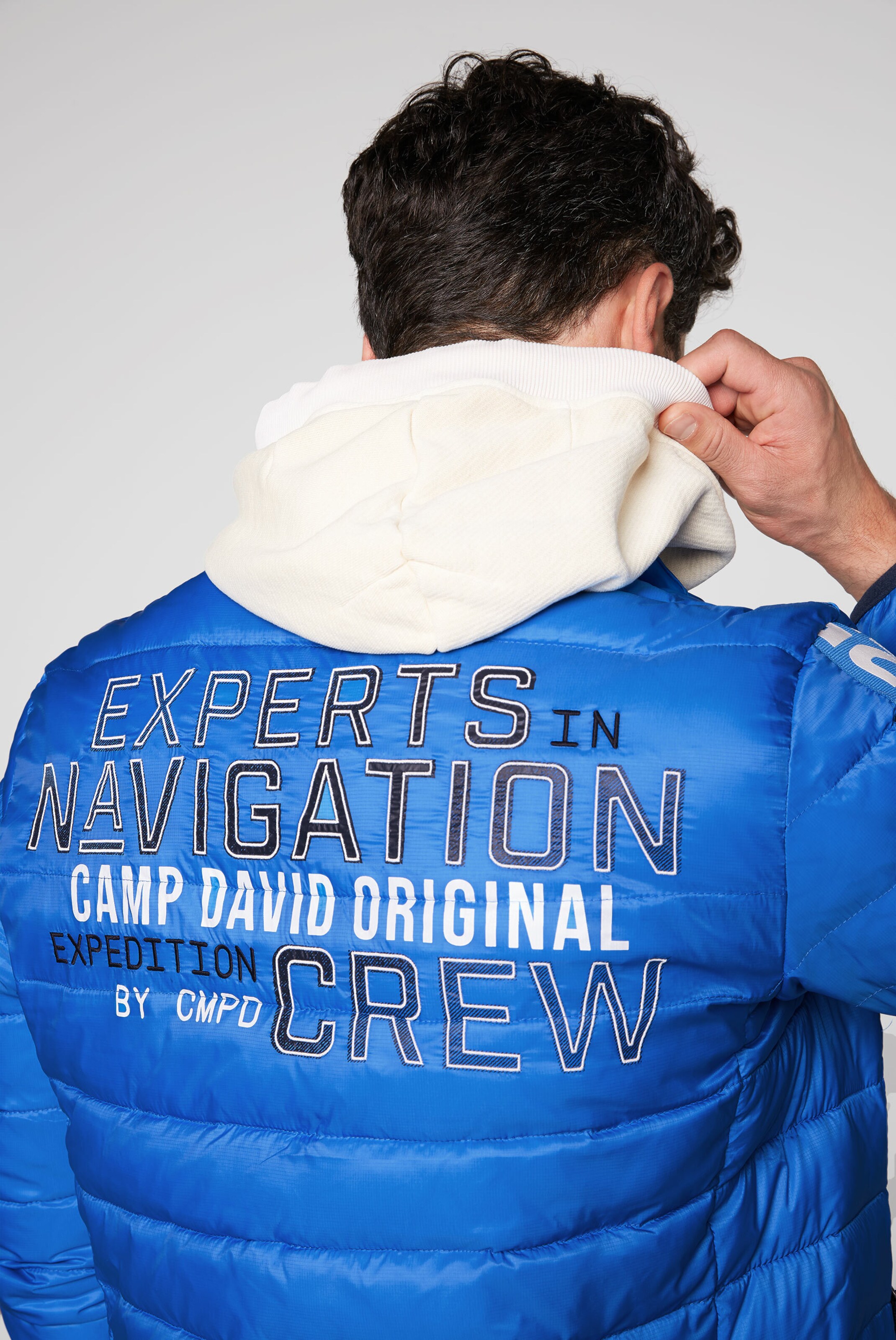 Männer Jacken CAMP DAVID Steppjacke in Blau - WS19844 Männer Jacken CAMP DAVID Steppjacke in Blau - WS19844