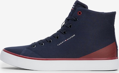 TOMMY HILFIGER Sneaker in navy / cognac, Produktansicht