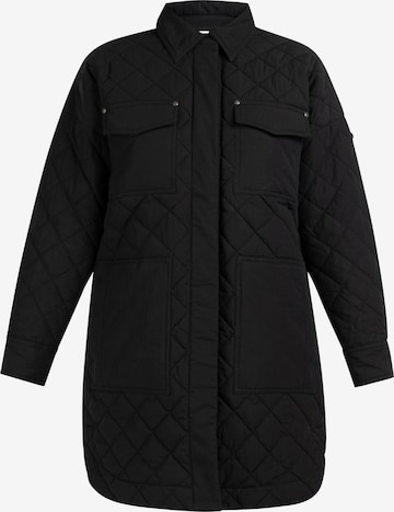 Geacă de primăvară-toamnă de la DreiMaster Vintage pe negru: față