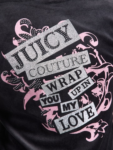 Juicy Couture Sweatjacka 'WRAP YOU UP' i svart