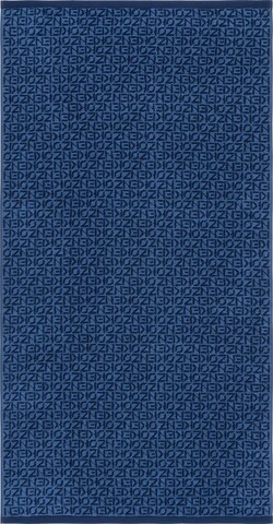 Kenzo Home Shower Towel 'STAMP' in Blue: front